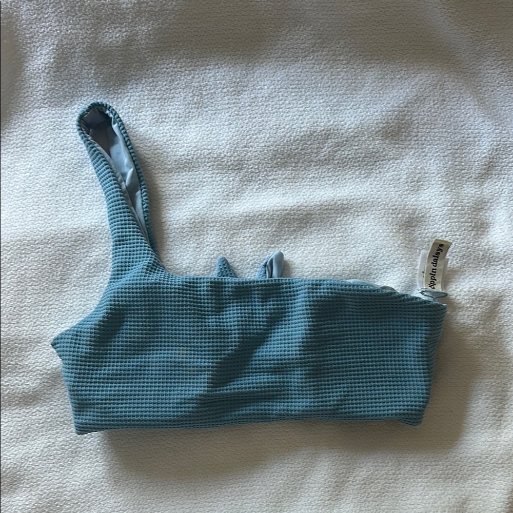 Blue One-Shoulder Dippin' Daisy's Bikini